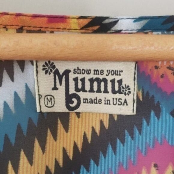 Show Me Your MuMu | Aztec Print Semi-Sheer Blouse - Picture 3 of 7